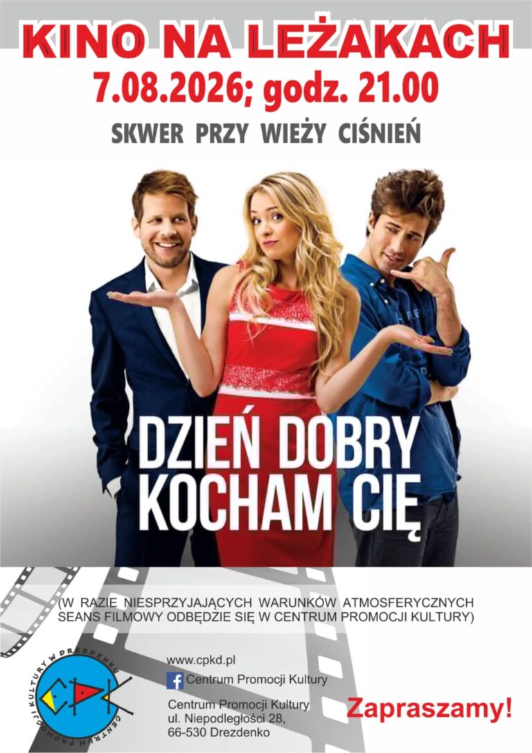 7.08.2026 KINO NA LEŻAKACH